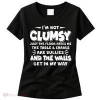 Funny I'm Not Clumsy Women's T-Shirt thumb 0