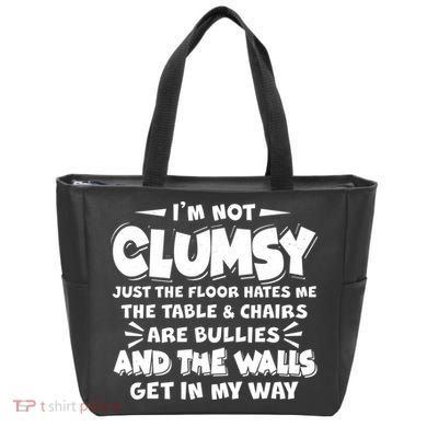 Funny I'm Not Clumsy Tote Bag