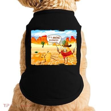 Funny It's Nacho Business Doggie Tank