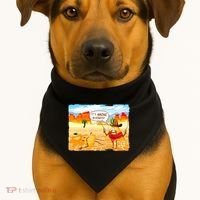 Funny It's Nacho Business USA-Made Doggie Bandana thumb 1