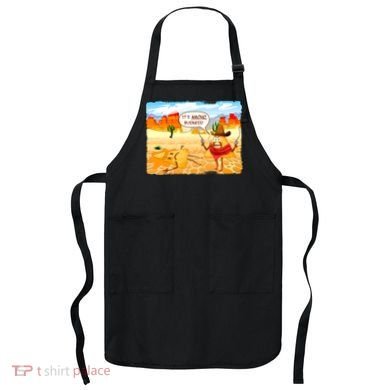 Funny It's Nacho Business Apron
