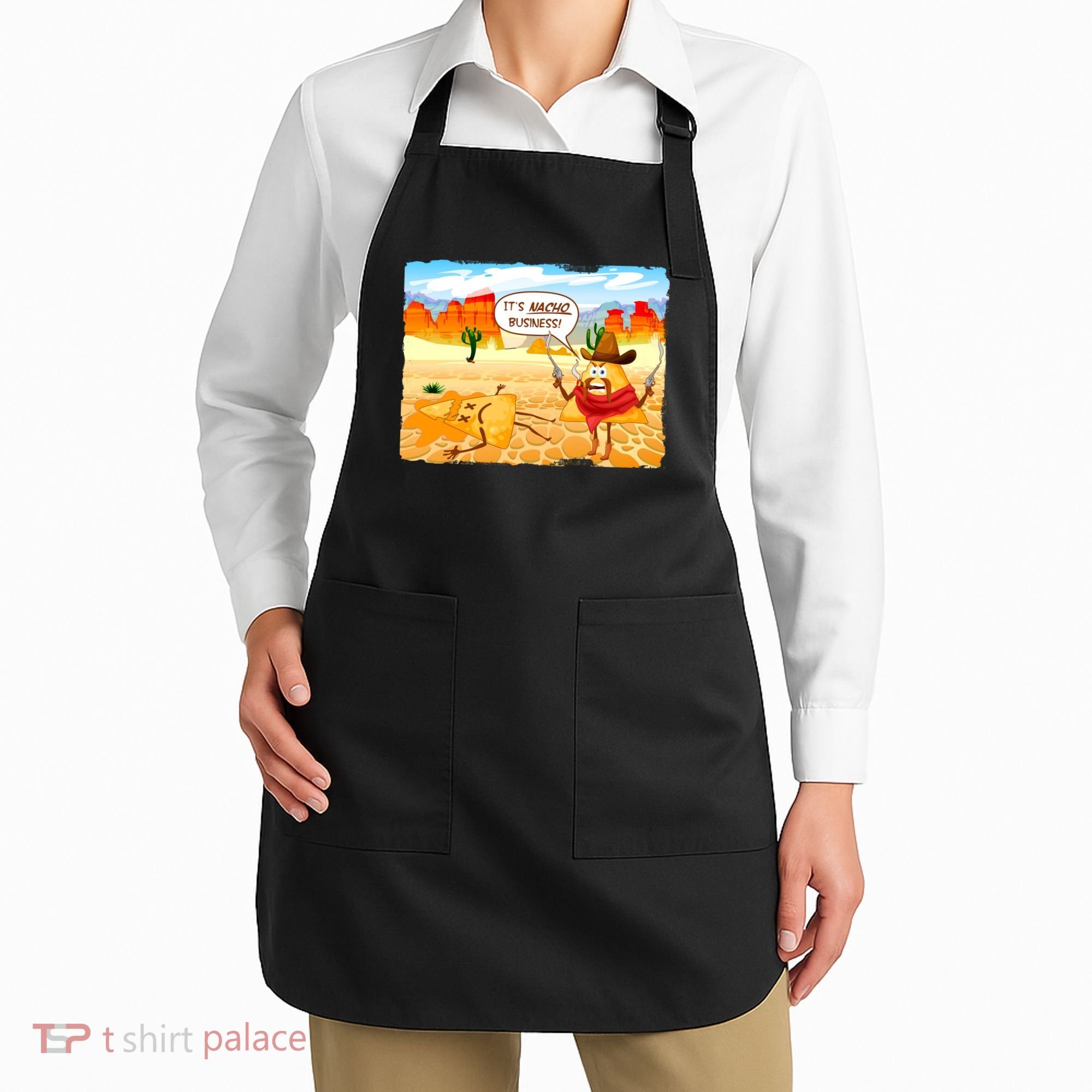 Funny It's Nacho Business Apron