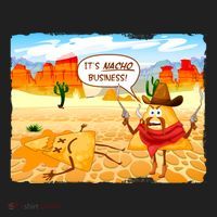 Funny It's Nacho Business Beanie thumb 2