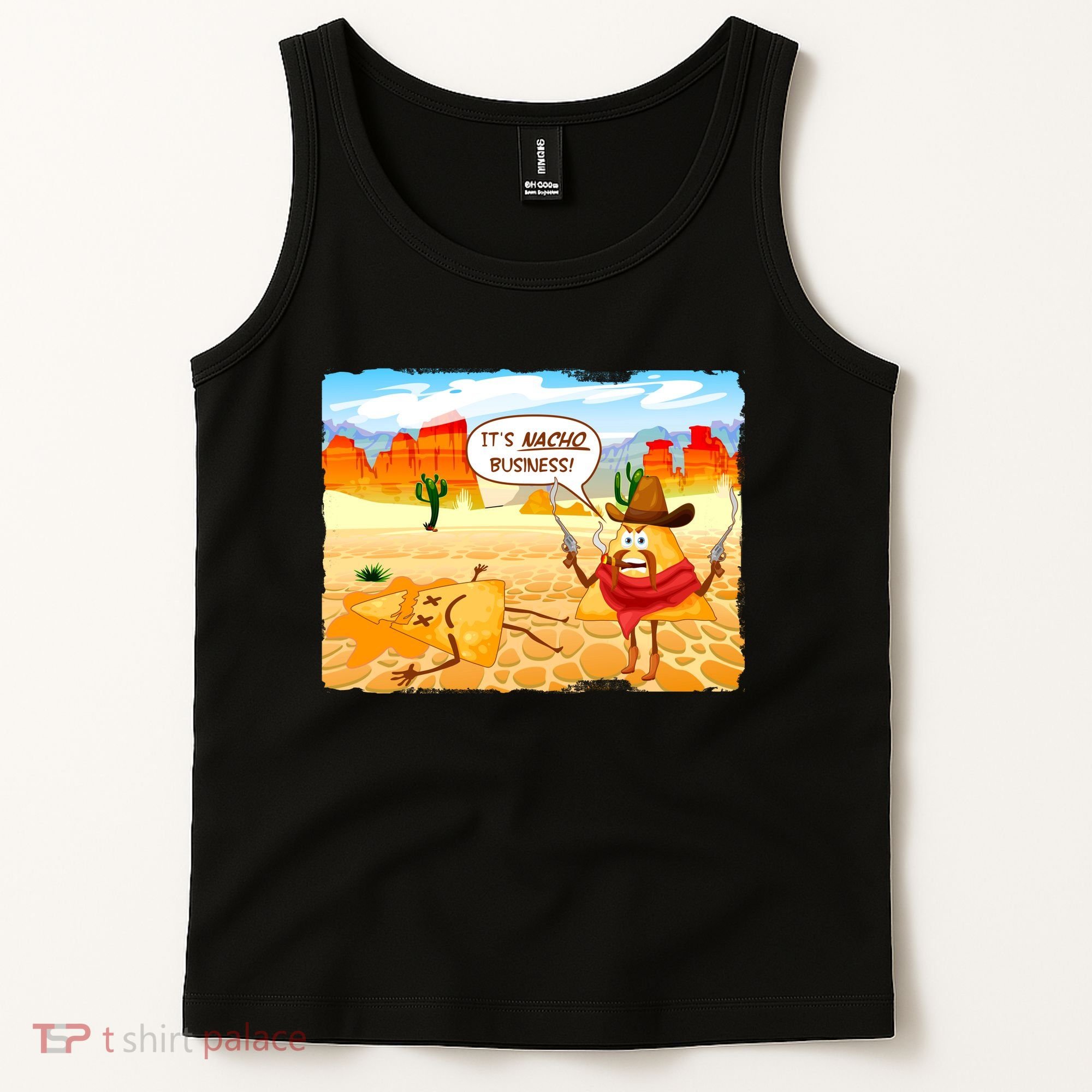Funny It's Nacho Business Tank Top