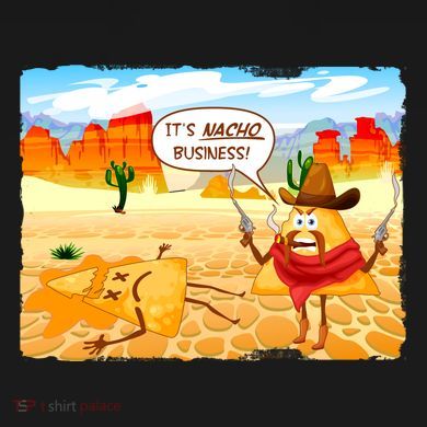 Funny It's Nacho Business Tank Top