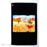 Funny It's Nacho Business Golf Towel thumb 0
