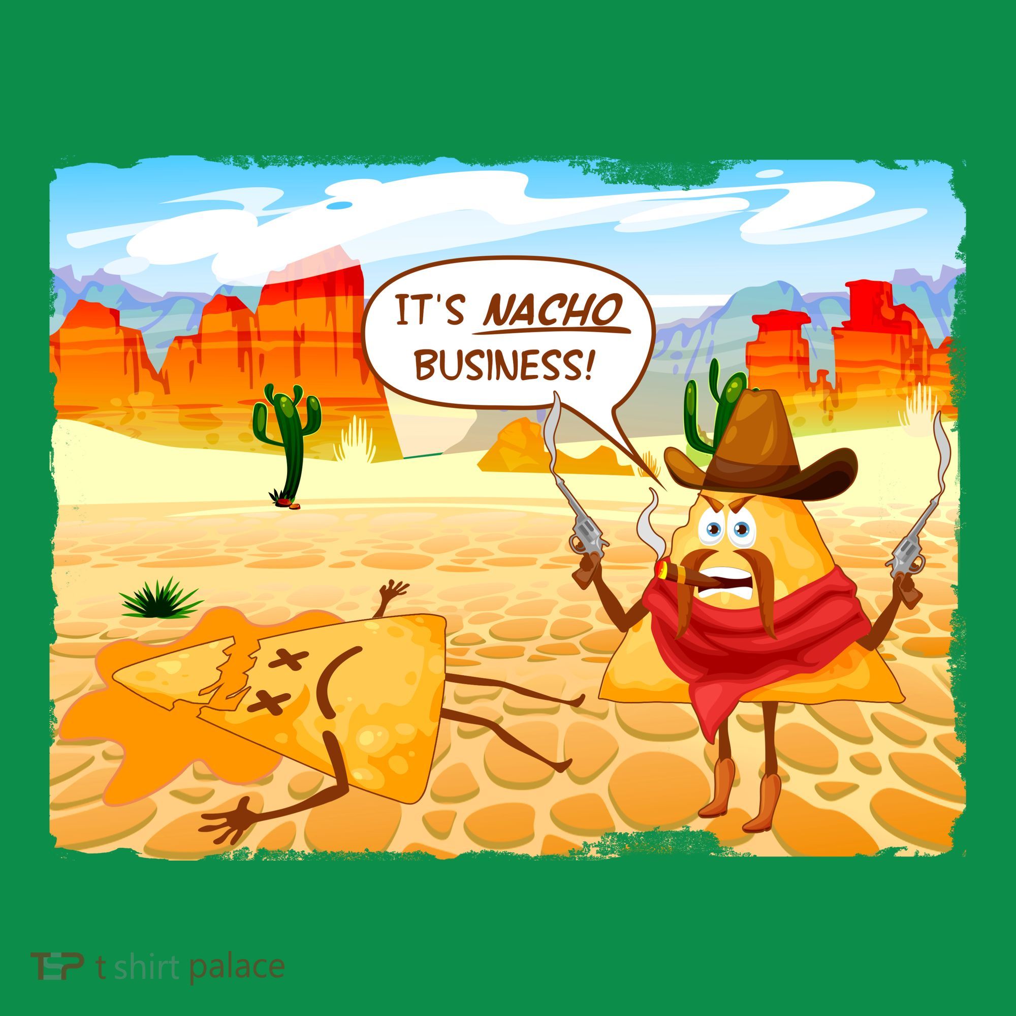 Funny It's Nacho Business Baby Bodysuit