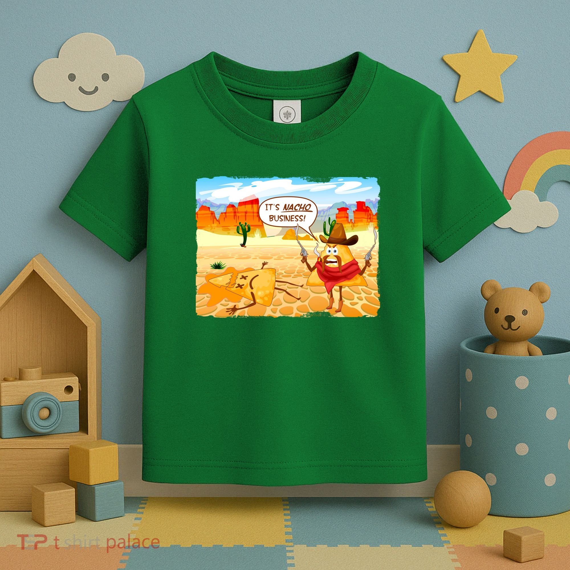 Funny It's Nacho Business Toddler T-Shirt