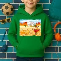 Funny It's Nacho Business Kids Hoodie thumb 2