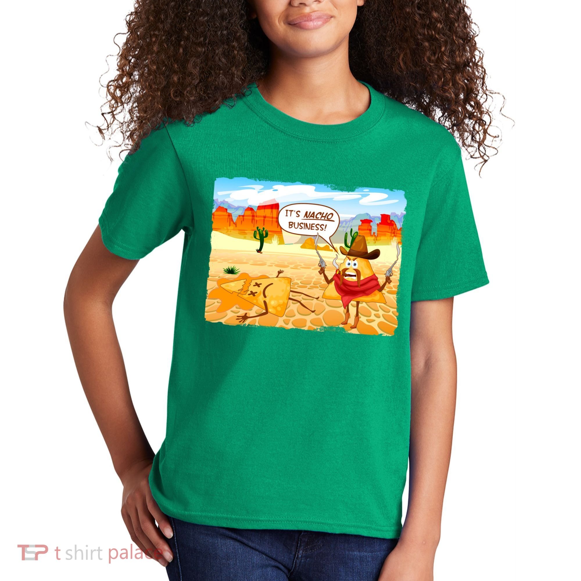 Funny It's Nacho Business Kids T-Shirt