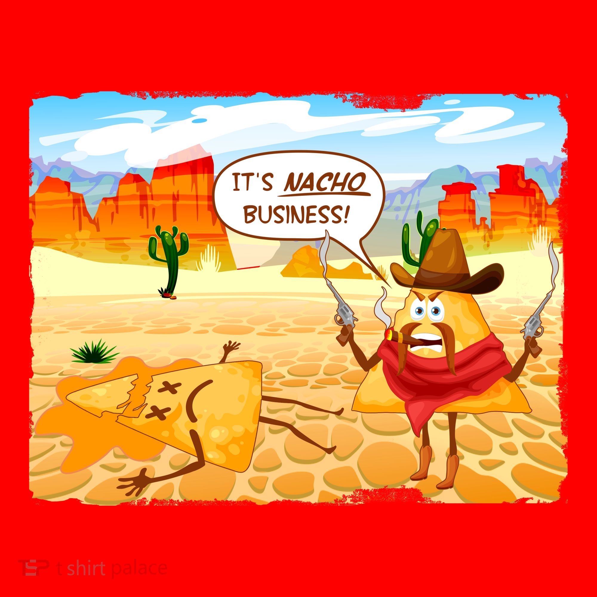 Funny It's Nacho Business Santa Hat