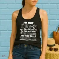 Funny Im Not Clumsy Women's Tank Top thumb 2