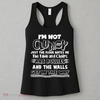Funny Im Not Clumsy Women's Tank Top thumb 3