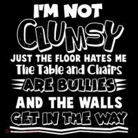 Funny Im Not Clumsy Women's Long Sleeve Shirt thumb 2