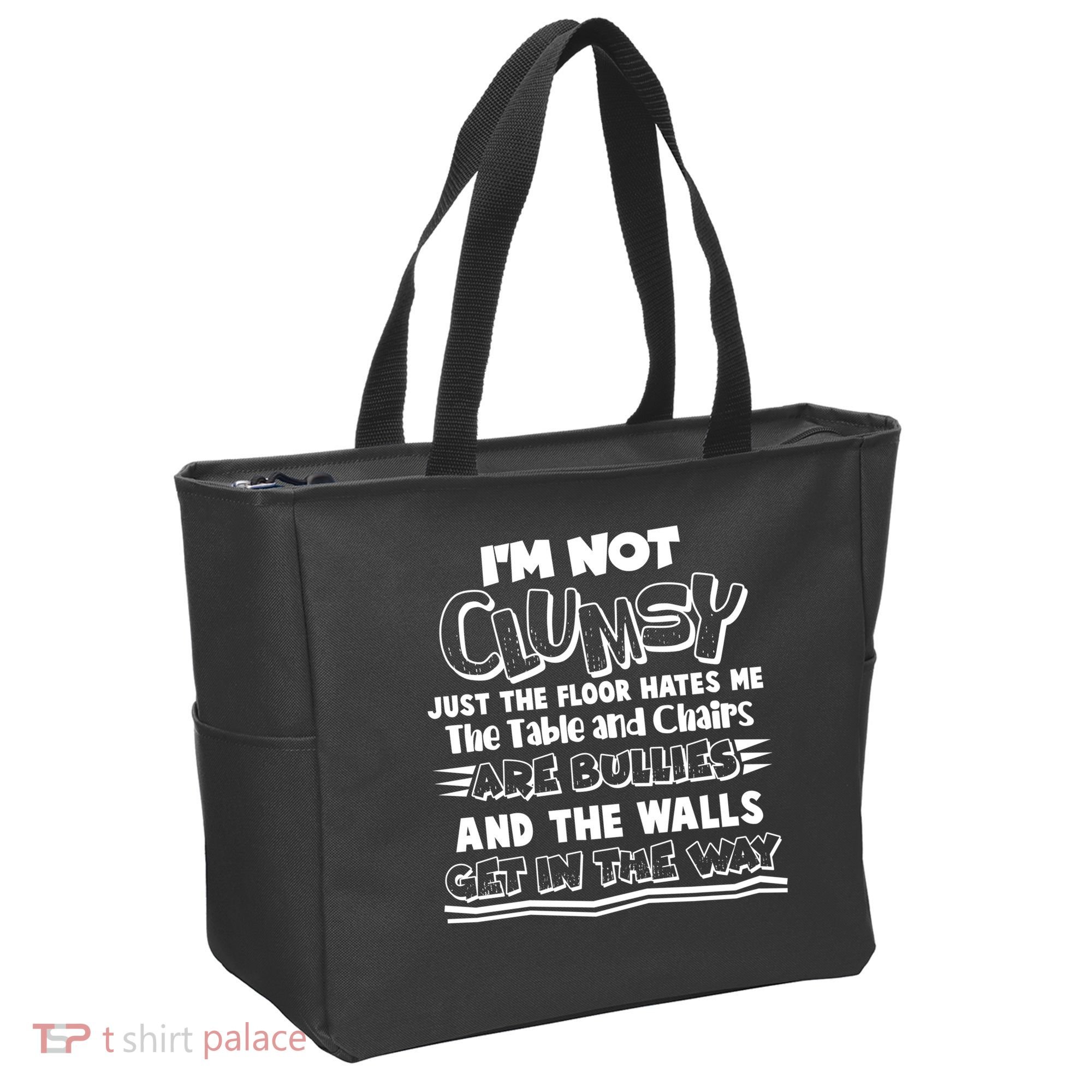 Funny Im Not Clumsy Tote Bag