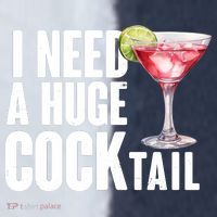 Funny I Need A Huge Cocktail Drink Humor Sport-Tek Competitor United Soccer Jersey thumb 4