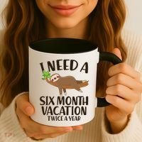 Funny I Need A Six Month Vacation Twice A Year Coffee Mug thumb 3