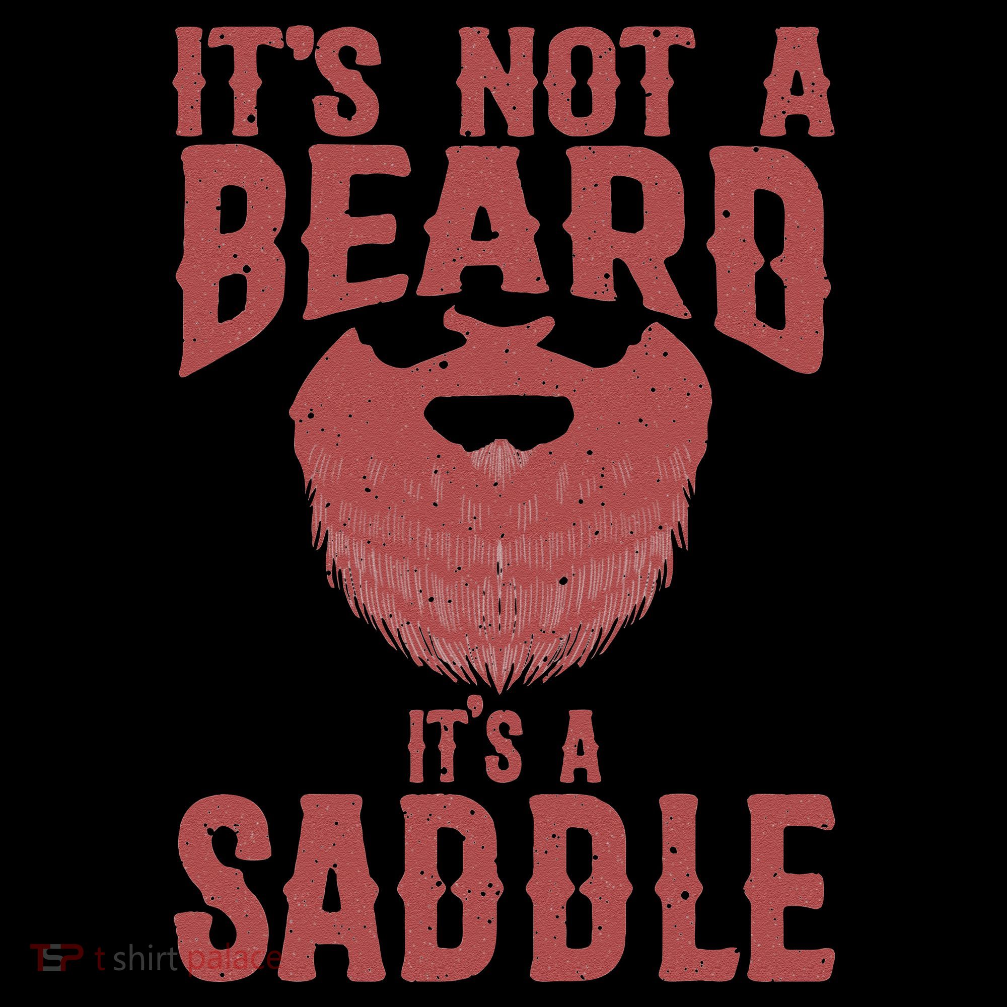 Funny Its Not A Beard Its A Saddle Gift Beard Lover Tote Bag