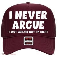 Funny I Never Argue I Just Explain Why Im Right Hat thumb 0