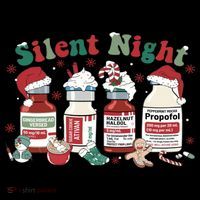 Funny Icu Nurse Christmas Silent Night Gift Coffee Mug thumb 5