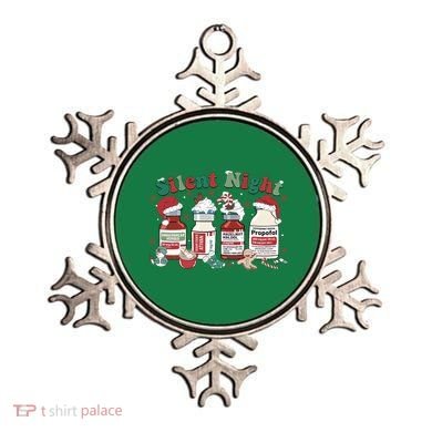Funny Icu Nurse Christmas Silent Night Gift Ornament
