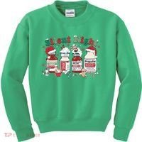 Funny Icu Nurse Christmas Silent Night Gift Kids Sweatshirt thumb 0