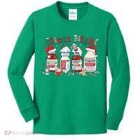 Funny Icu Nurse Christmas Silent Night Gift Kids Long Sleeve Shirt thumb 0