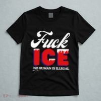 Fuck Ice No Human Is Illegal T-Shirt thumb 5