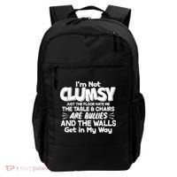 Funny I'm Not Clumsy Backpack thumb 0
