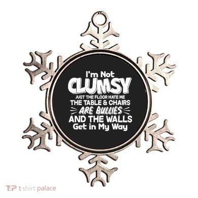 Funny I'm Not Clumsy Ornament