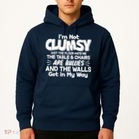 Funny I'm Not Clumsy Hoodie thumb 2