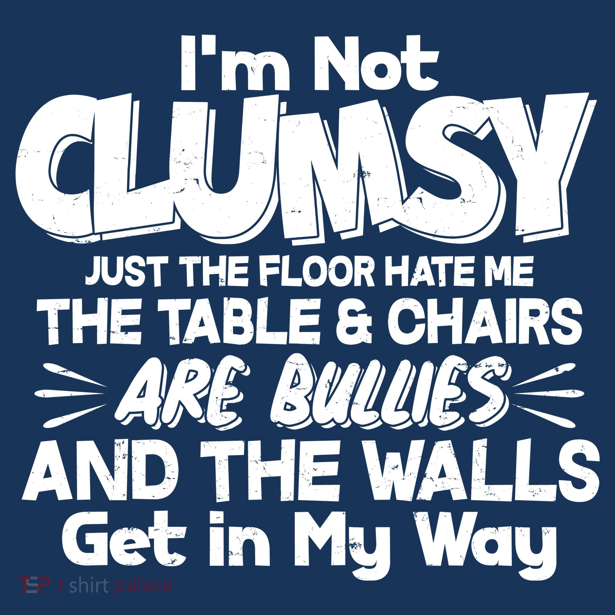 Funny I'm Not Clumsy Baby Bodysuit