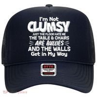 Funny I'm Not Clumsy Hat thumb 0