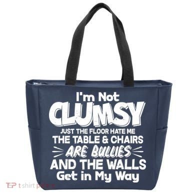 Funny I'm Not Clumsy Tote Bag