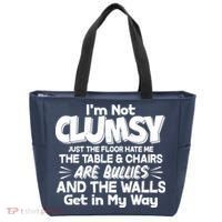 Funny I'm Not Clumsy Tote Bag thumb 0
