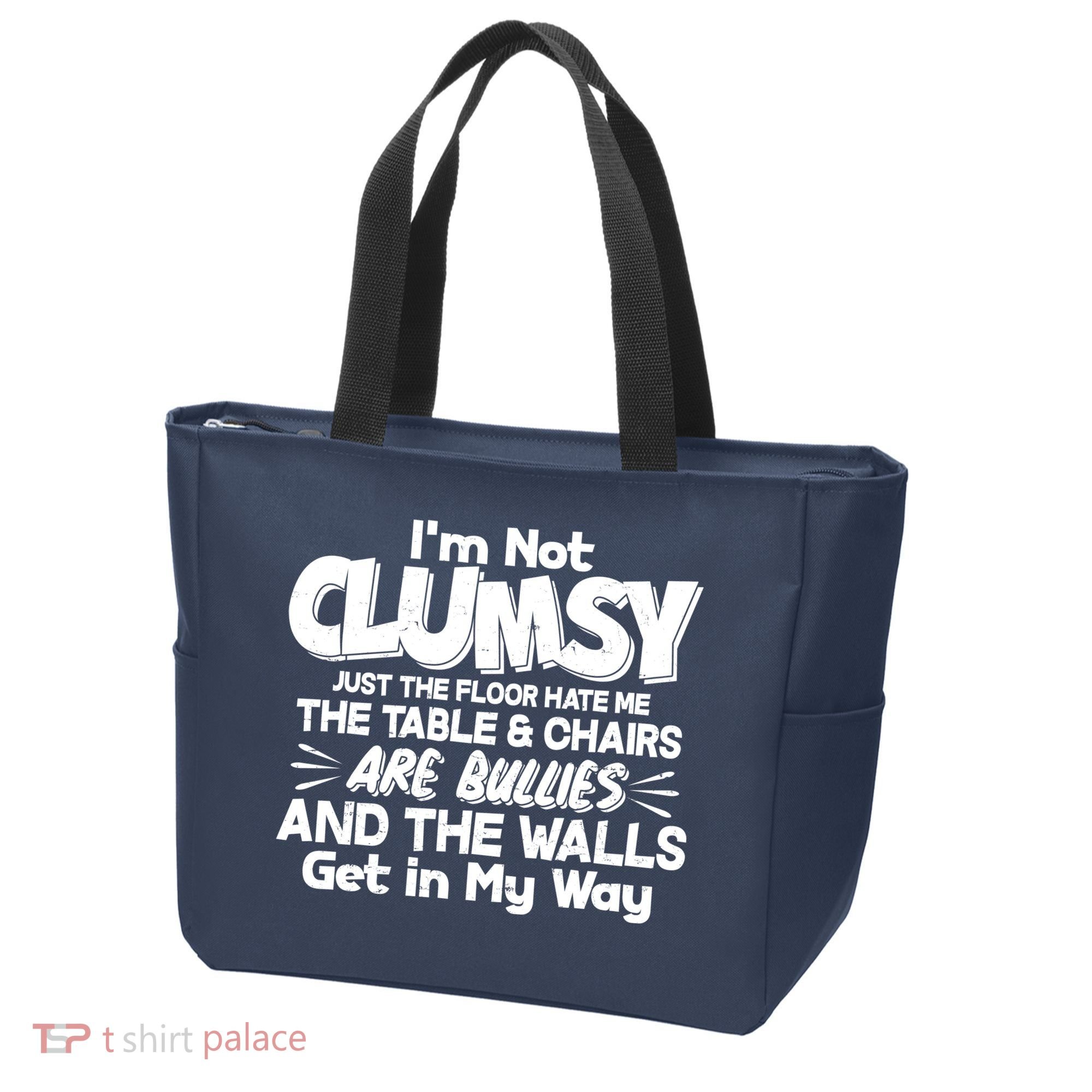 Funny I'm Not Clumsy Tote Bag