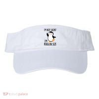 Funny IM Not Short IM Penguin Size Cute Penguin Gift Visor thumb 0
