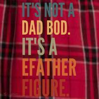 Funny Its Not A Dad Bod Its A Father Figure Men's Flannel Plaid Pajama Pants thumb 2