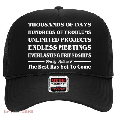 Finally Retired Hat