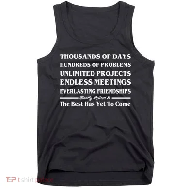 Finally Retired Tank Top