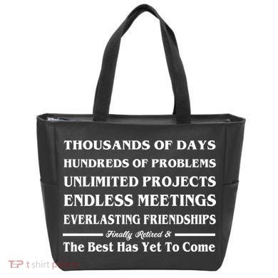 Finally Retired Tote Bag