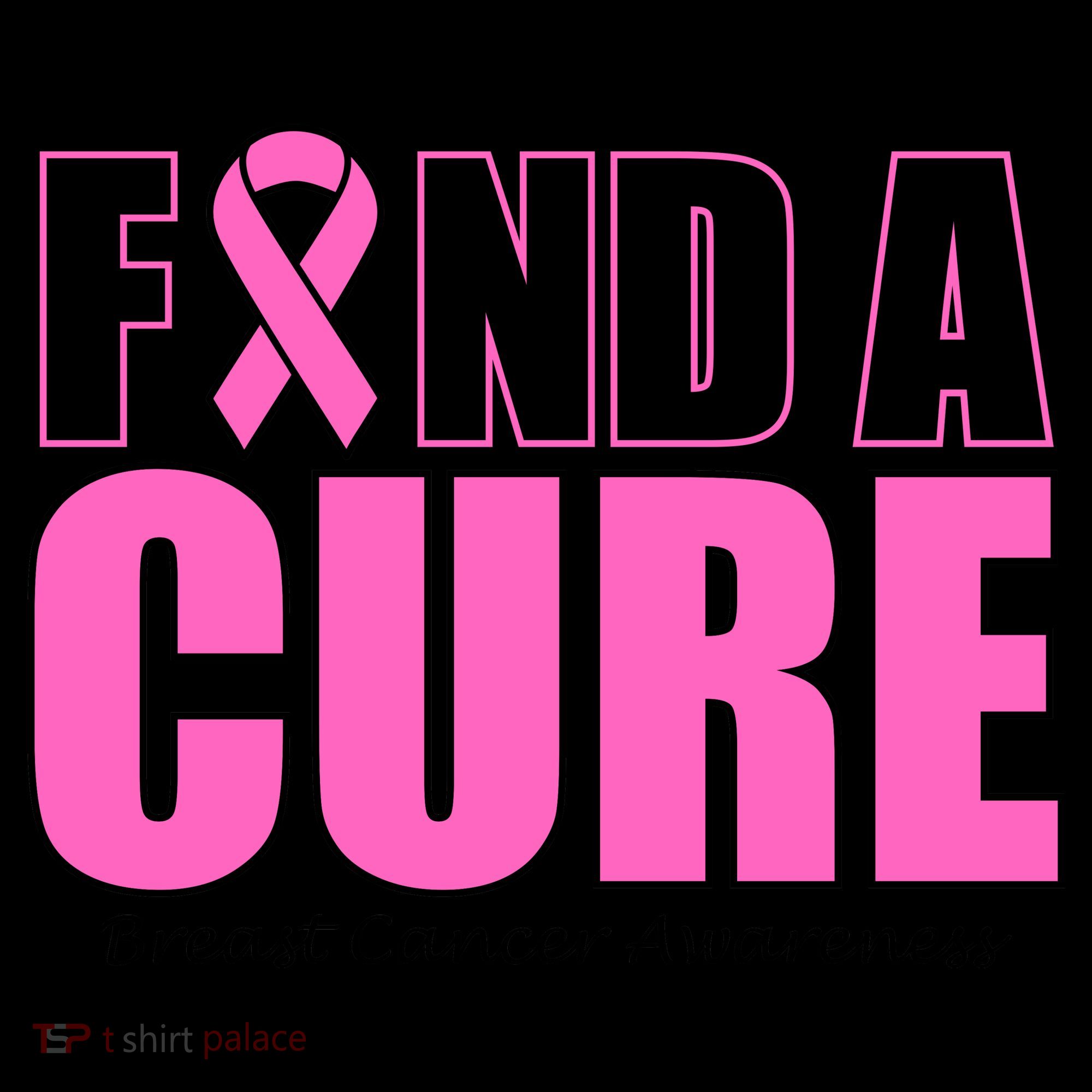 Find A Cure Breast Cancer Awareness Ribbon Coffee Mug