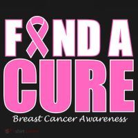 Find A Cure Breast Cancer Awareness Ribbon Ornament thumb 1