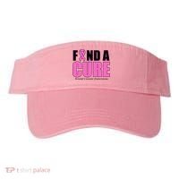 Find A Cure Breast Cancer Awareness Ribbon Visor thumb 0