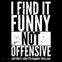 Find It Funny Not Offensive Happier Then You Visor thumb 3