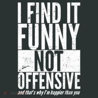 Find It Funny Not Offensive Happier Then You Pajama Set thumb 2