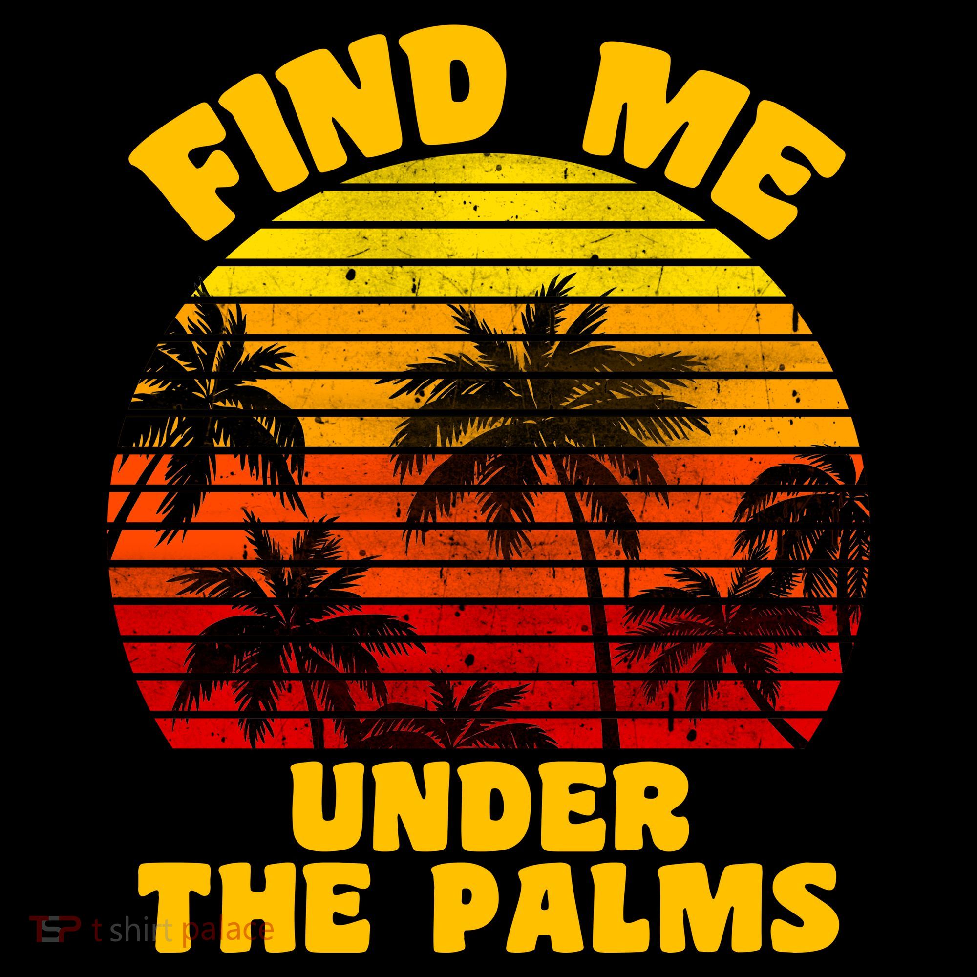 Find Me Under The Palms Backpack