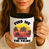 Find Me Under The Palms Coffee Mug thumb 3