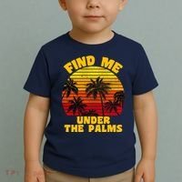 Find Me Under The Palms Toddler T-Shirt thumb 2