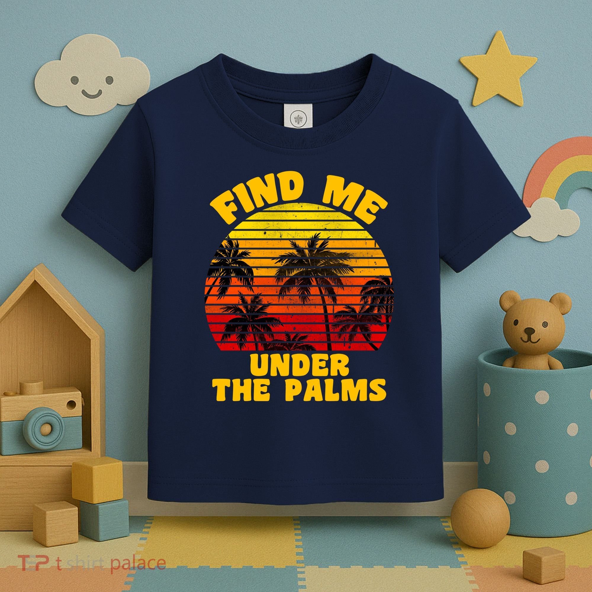 Find Me Under The Palms Toddler T-Shirt